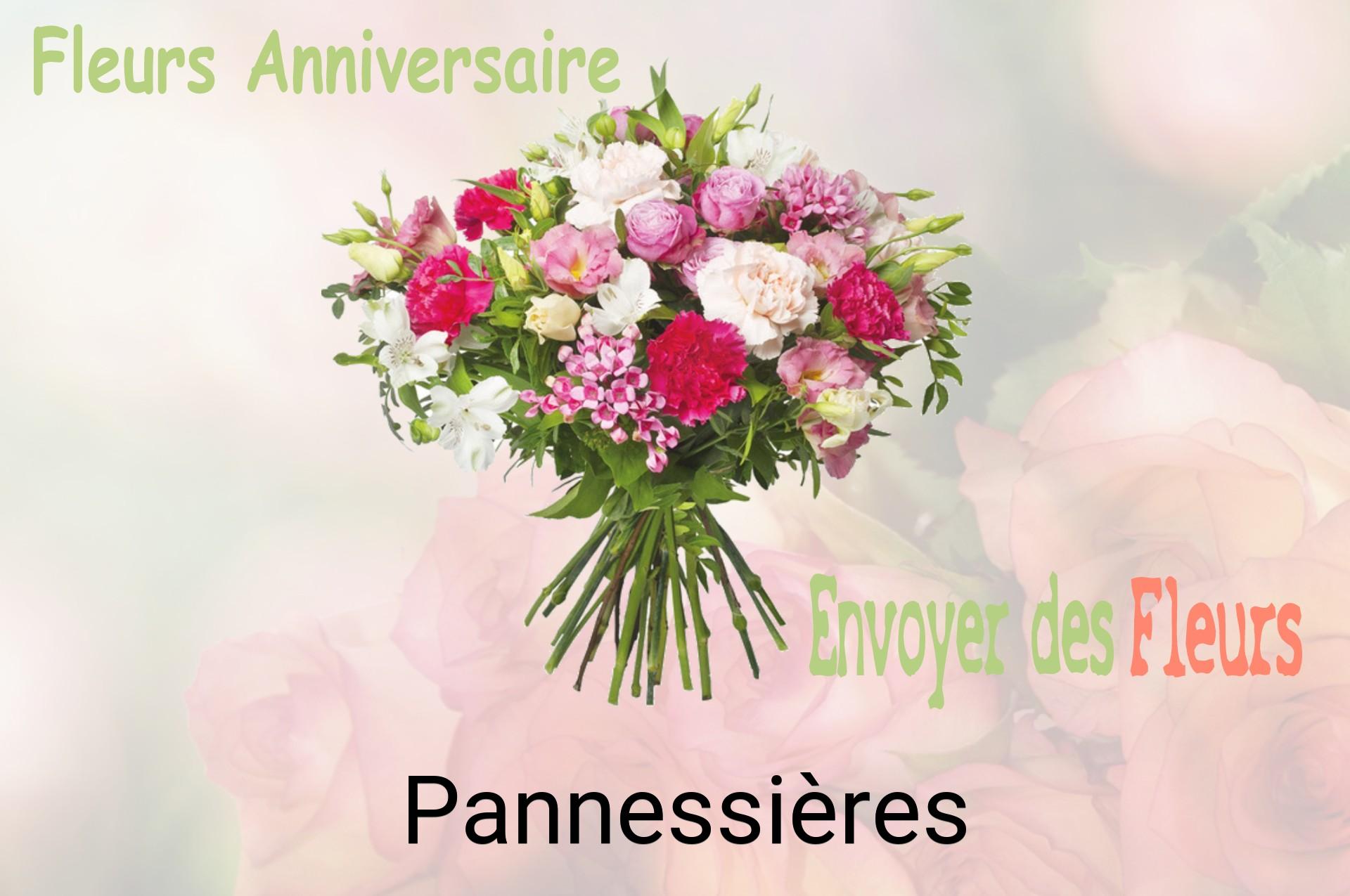 Bouquet de fleurs d’anniversaire livré à Pannessières